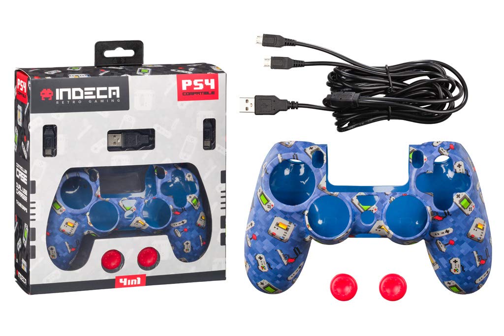 Funda Indeca Kit Carcasa Retro 2019 ( PS4 - ) - Edición especial Funda Indeca Kit Carcasa Retro 2019 ( PS4 - ) - Edición especial